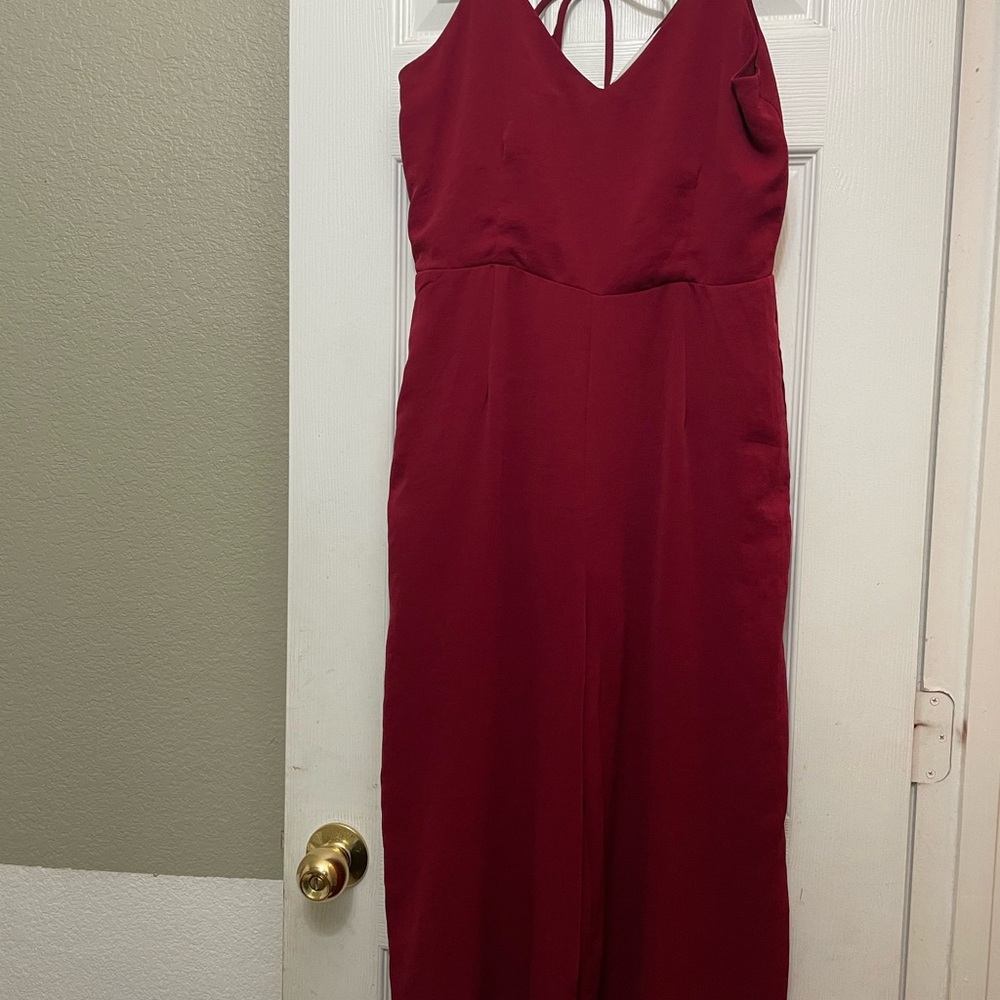 Red Pantsuit